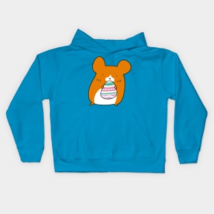 Easter Egg Hamster Kids Hoodie